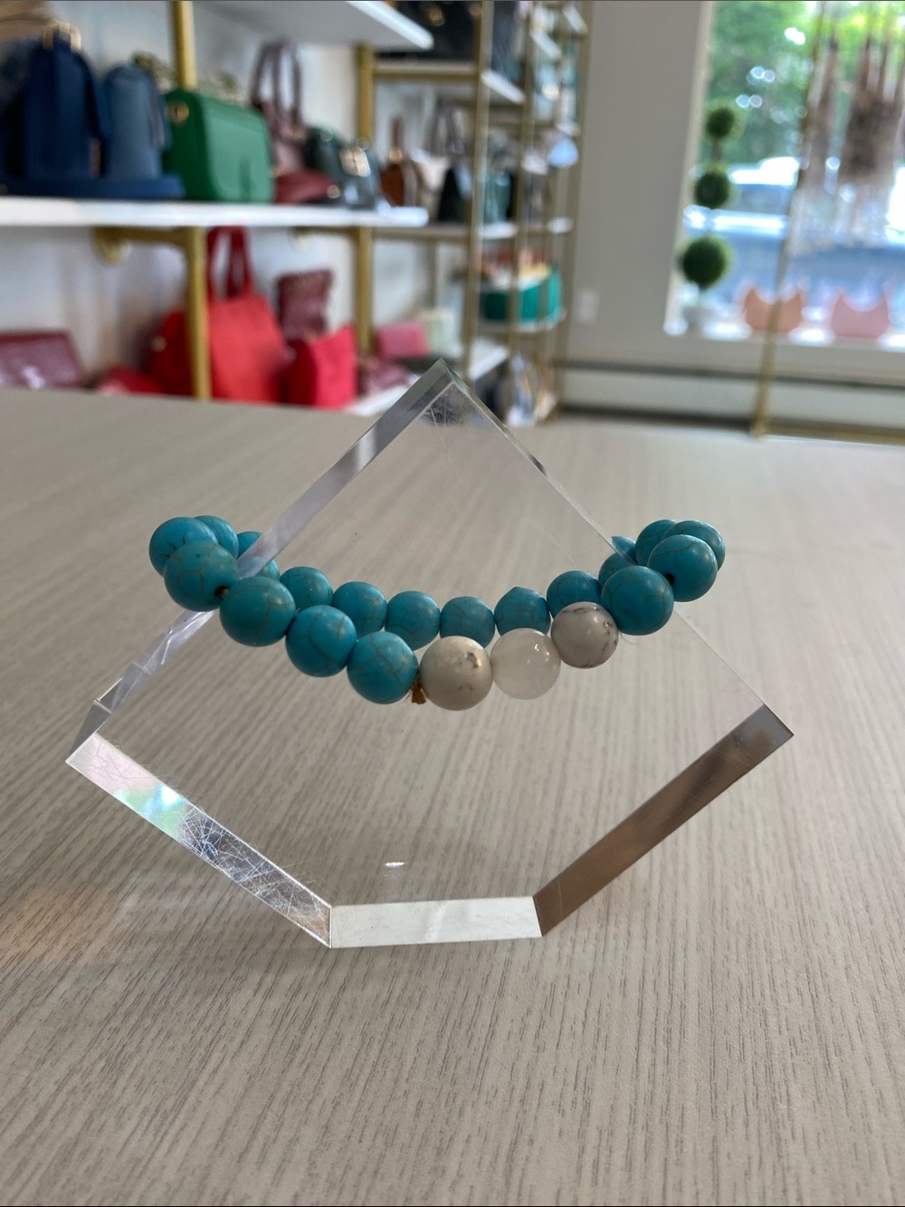 Dyed howlet bracelet